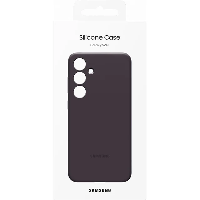 Чехол Samsung для Samsung Galaxy S24 Plus Silicone Case Dark Violet EF-PS926TEEGRU Темно-фиолетовый купить,0