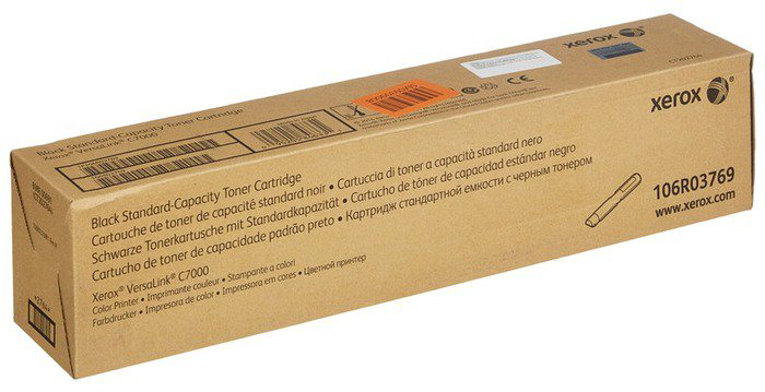 Тонер-картридж Xerox 106R03769 черный купить,NaN