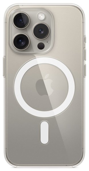 Чехол для Apple iPhone 15 Pro прозрачный купить,717