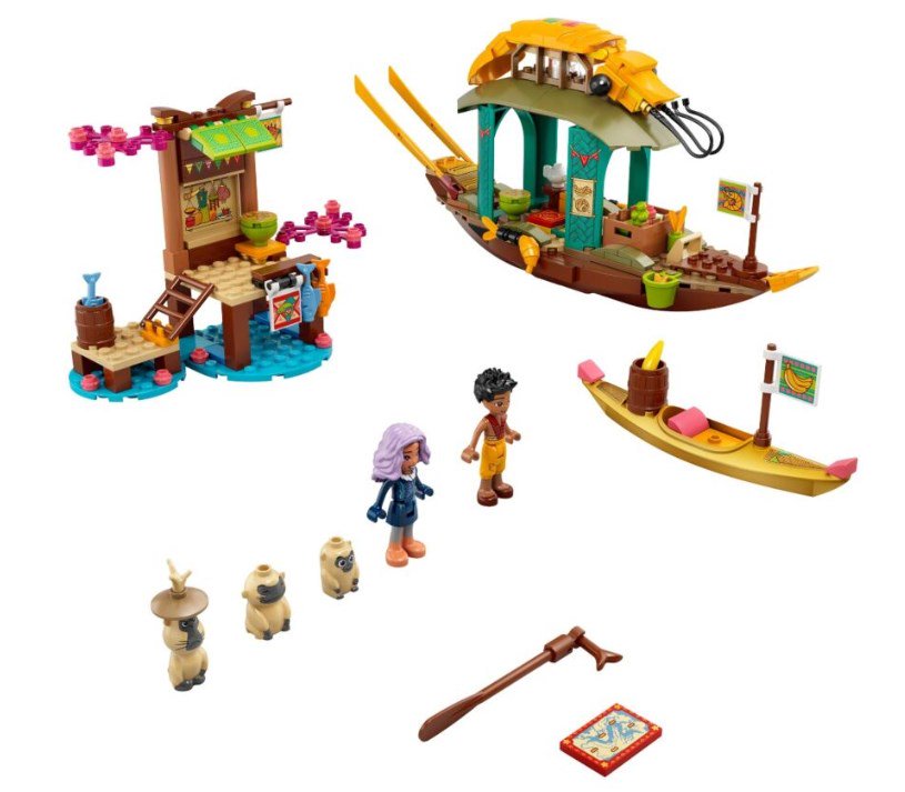 Конструктор Lego Disney Princess Лодка Буна 43185 купить,NaN