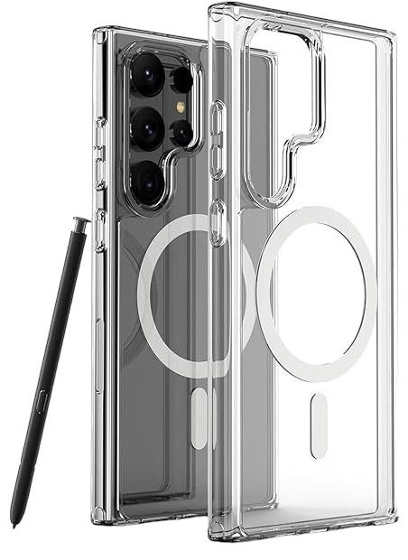 Чехол для Samsung Galaxy S24 Ultra прозрачный купить,670