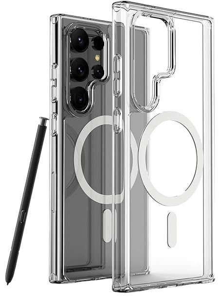 Чехол для Samsung Galaxy S24 Ultra прозрачный купить,670