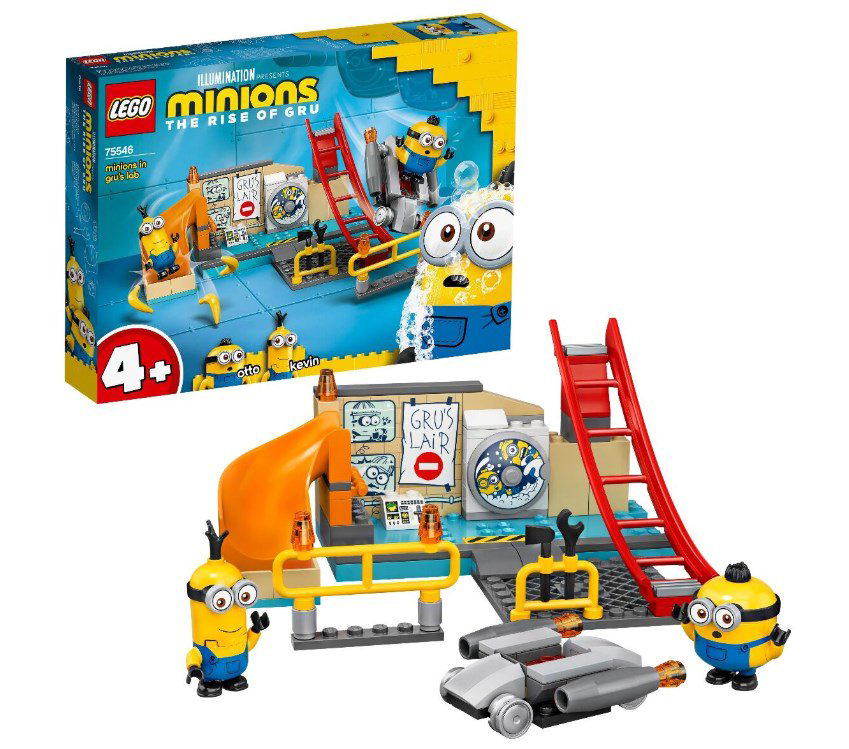 Конструктор Lego Minions Миньоны в лаборатории Грю 75546 купить,NaN