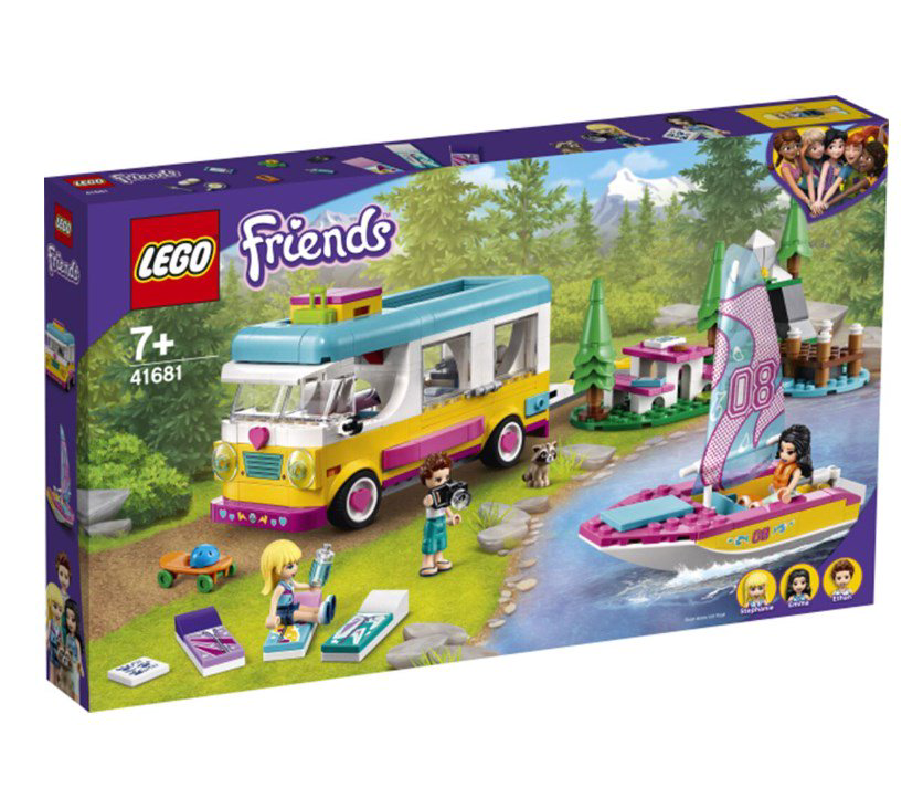 Конструктор Lego Friends Лесной дом на колесах и парусная лодка  41681 купить,NaN