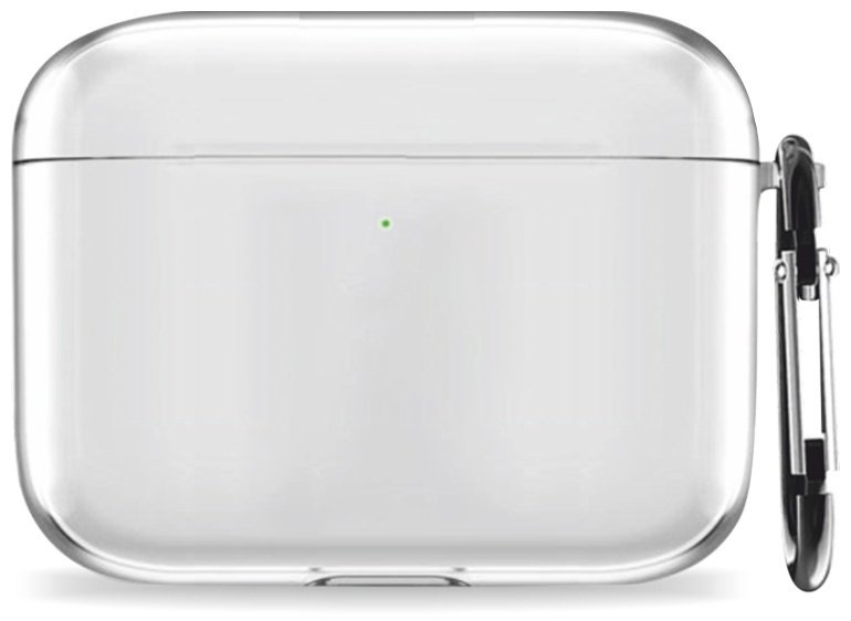 Чехол Mcover для Apple AirPods Pro 2 прозрачный