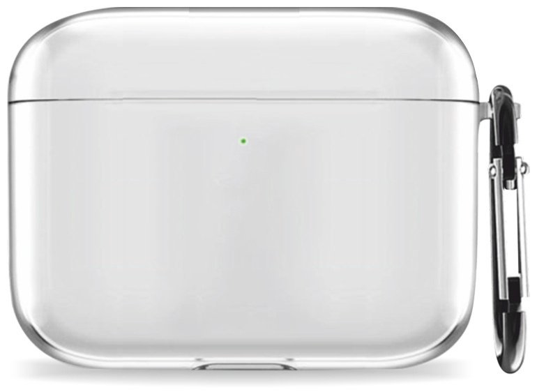 Чехол Mcover для Apple AirPods Pro 2 прозрачный