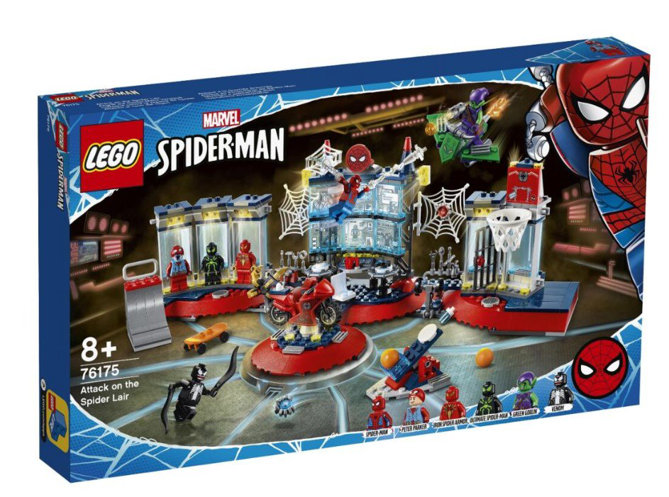 Конструктор Lego Super Heroes Нападение на мастерскую паука  76175 купить,NaN