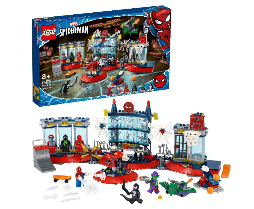 Конструктор Lego Super Heroes Нападение на мастерскую паука  76175 купить,NaN