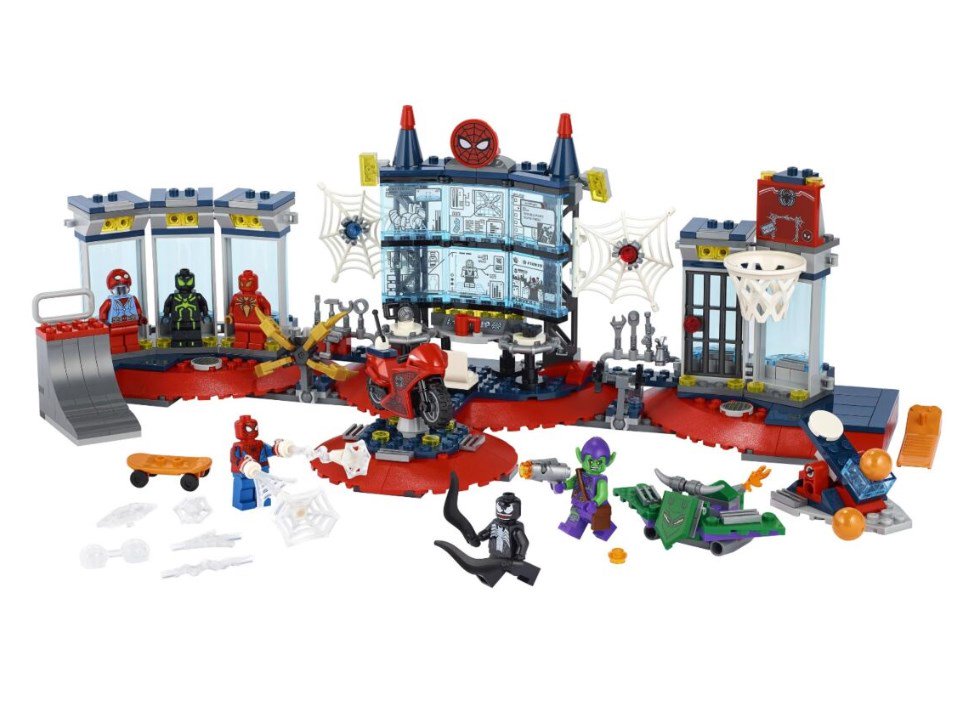 Конструктор Lego Super Heroes Нападение на мастерскую паука  76175 купить,NaN