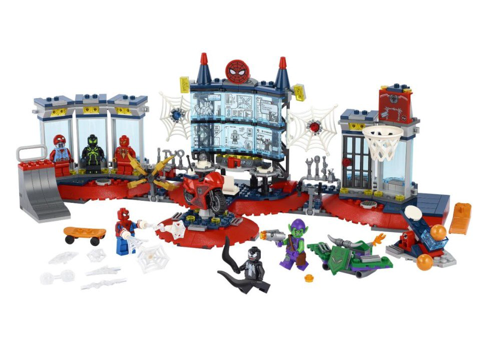 Конструктор Lego Super Heroes Нападение на мастерскую паука  76175 купить,NaN