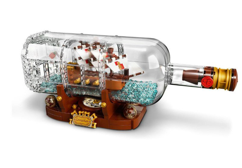 Конструктор Lego Ideas Корабль в бутылке  92177 купить,NaN