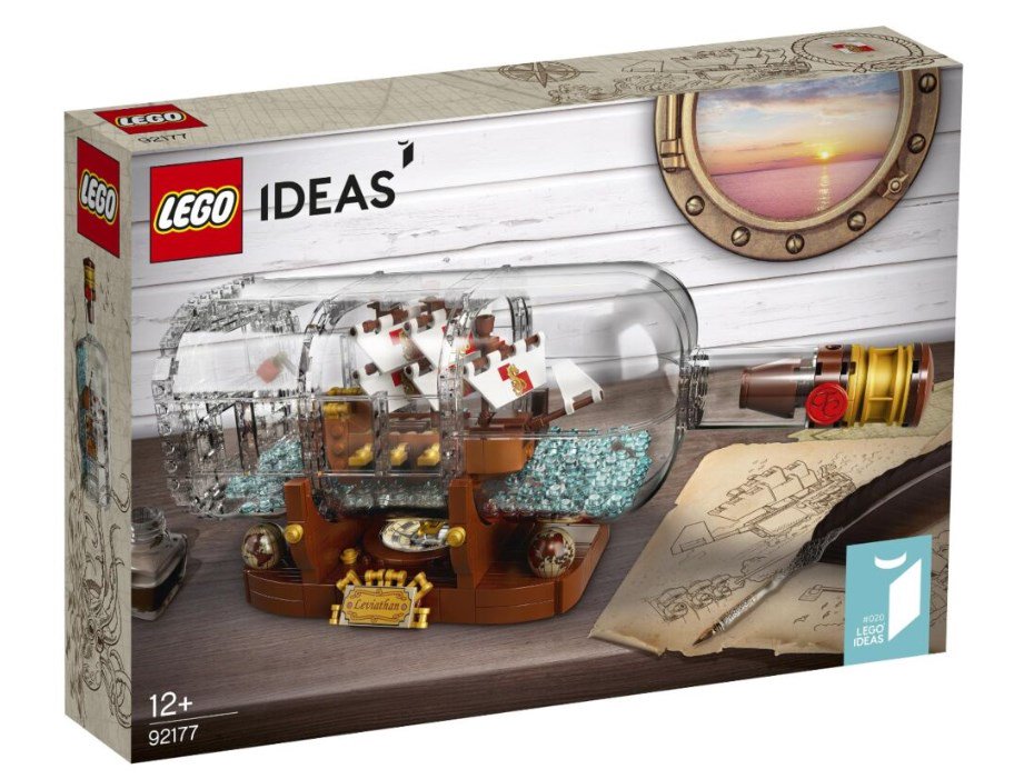 Конструктор Lego Ideas Корабль в бутылке  92177 купить,NaN