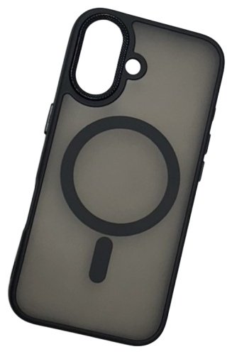Чехол KAKU для Apple iPhone 16 темно-прозрачный купить,550
