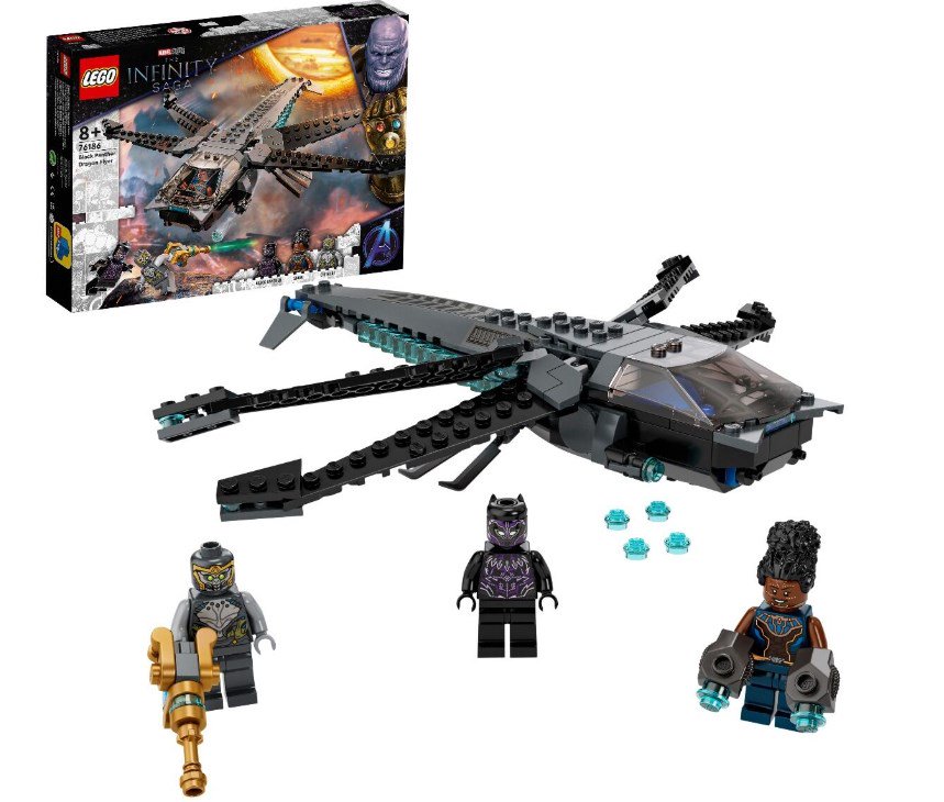 Конструктор Lego Super Heroes Корабль Чёрной Пантеры  Дракон 76186