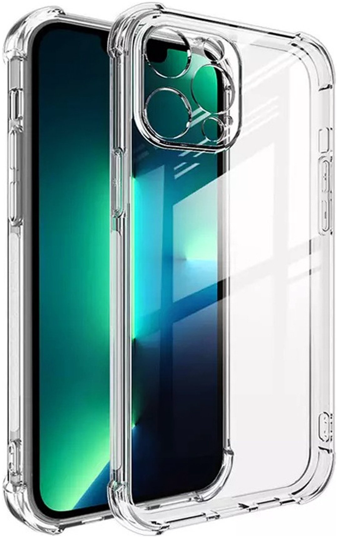 Чехол для Apple iPhone 15 Pro Max прозрачный купить,270