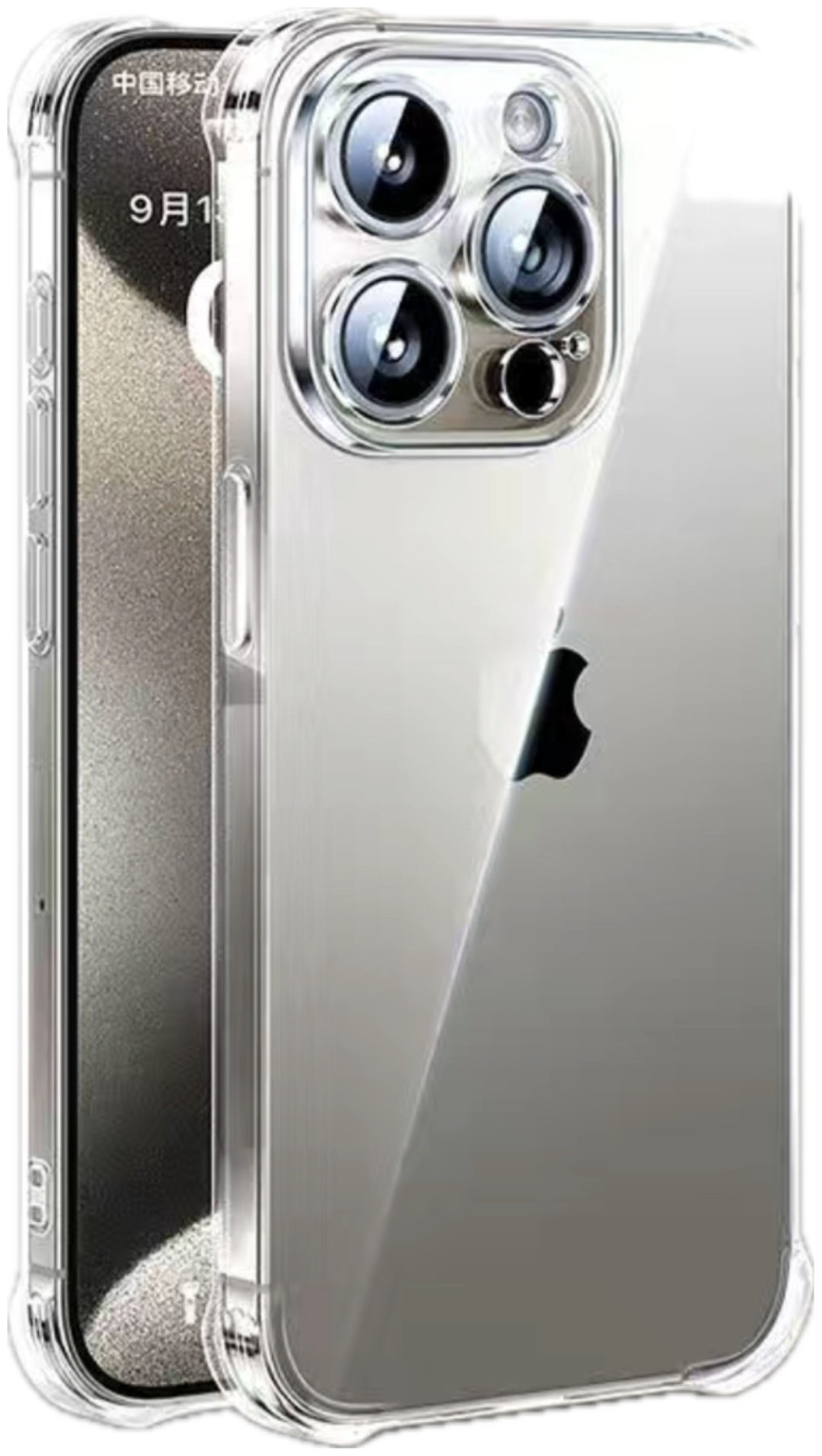 Чехол для Apple iPhone 16 Pro прозрачный купить,270