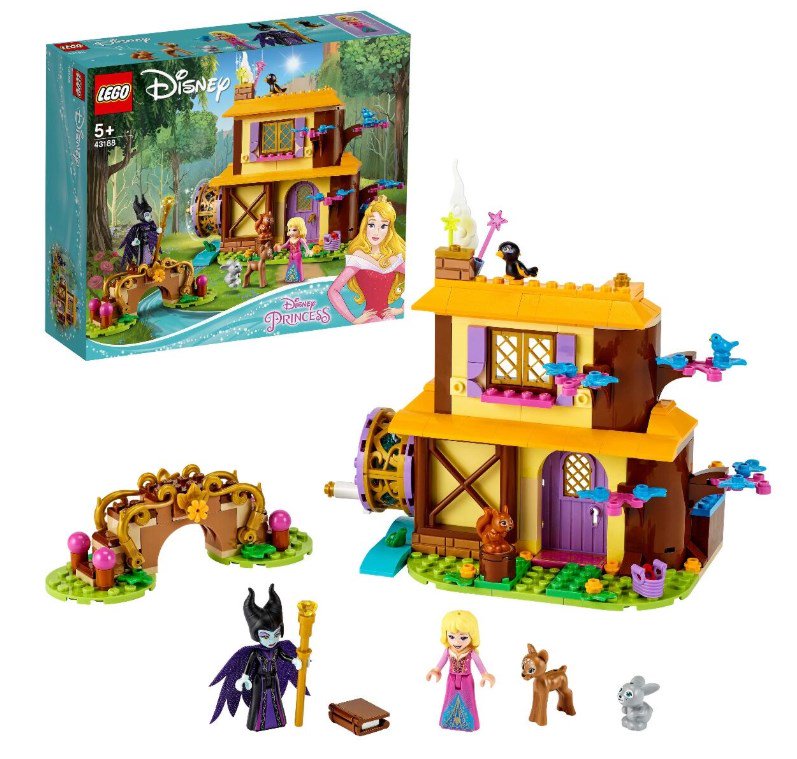 Конструктор Lego Disney Princess Лесной домик Спящей Красавицы 43188 купить,NaN