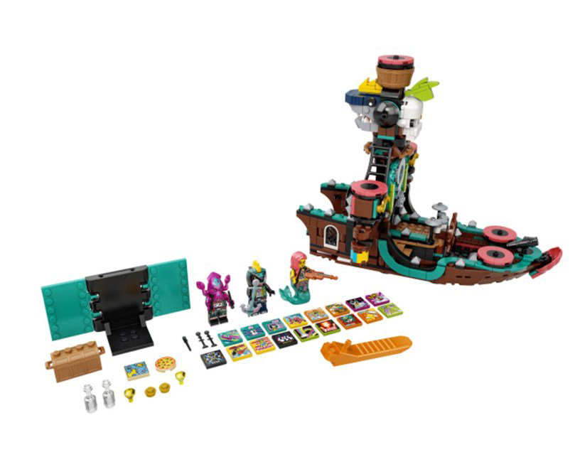 Конструктор Lego Vidiyo  Корабль Пирата Панка 43114 купить,NaN