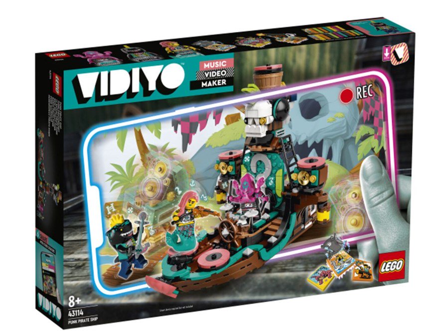 Конструктор Lego Vidiyo  Корабль Пирата Панка 43114 купить,NaN