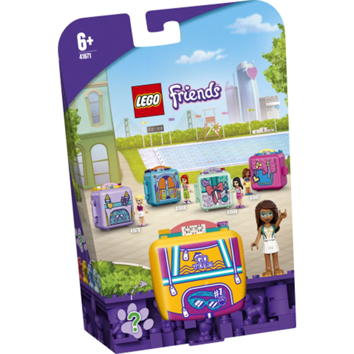 Конструктор Lego Friends Кьюб Андреа для плавания  41671 купить,NaN