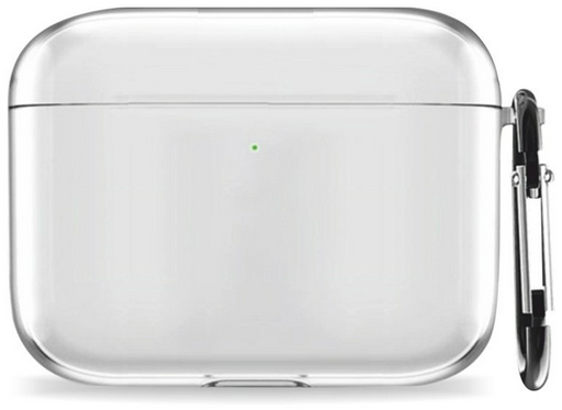 Чехол Mcover для Apple AirPods Pro 2 прозрачный