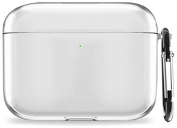 Чехол Mcover для Apple AirPods Pro 2 прозрачный