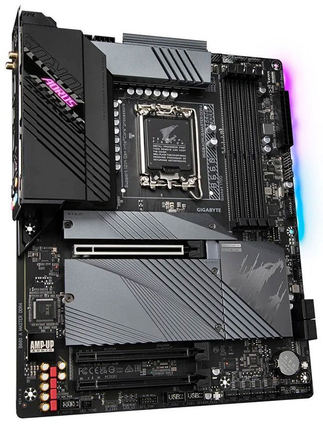Материнская плата GIGABYTE B660 AORUS MASTER DDR4 купить,NaN