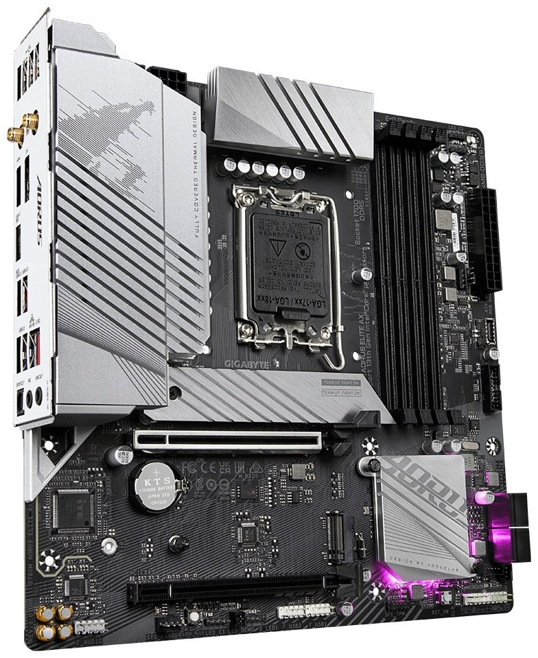 Материнская плата GIGABYTE B760M AORUS ELITE AX купить,NaN