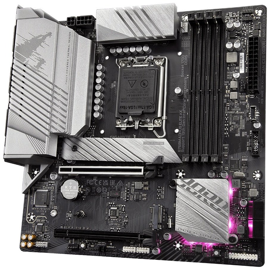 Материнская плата GIGABYTE B760M AORUS ELITE AX купить,NaN