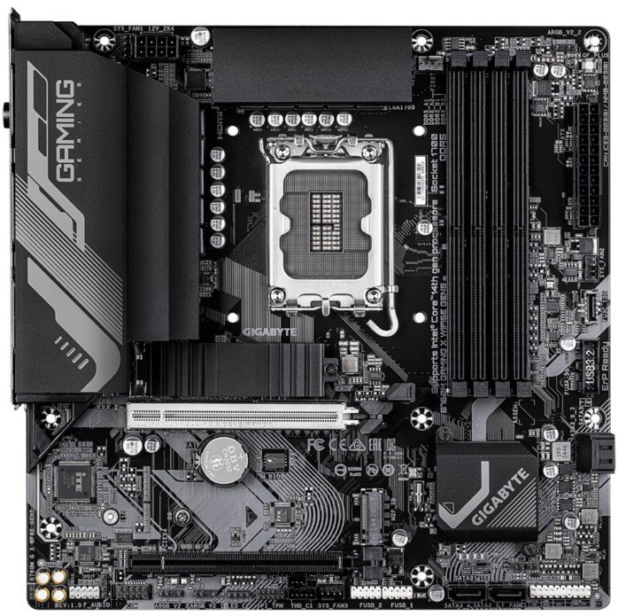 Материнская плата GIGABYTE B760M GAMING X WIFI6E GEN5 (REV1.0)