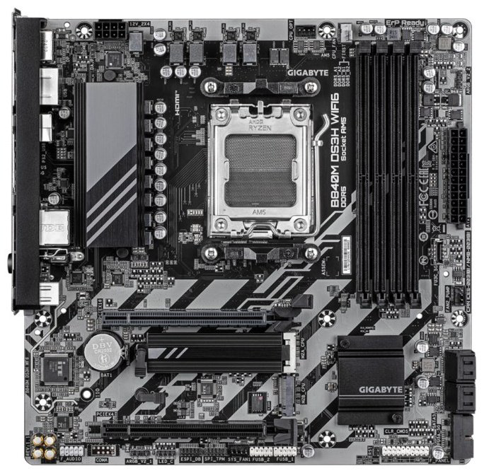 Материнская плата GIGABYTE B840M DS3H WIFI6 (REV 1.1) купить,99687
