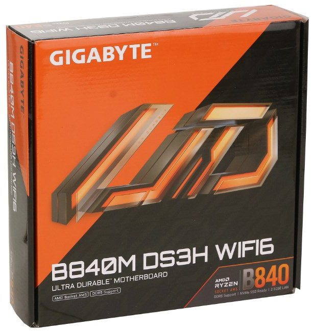 Материнская плата GIGABYTE B840M DS3H WIFI6 (REV 1.1) купить,99687