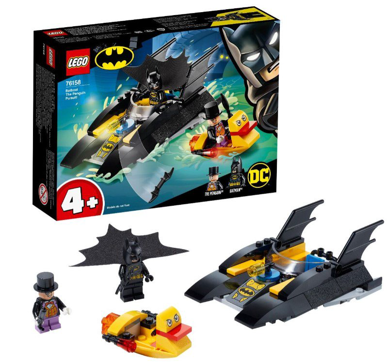 Конструктор Lego Super Heroes Погоня за Пингвином на Бэткатере   76158 купить,NaN