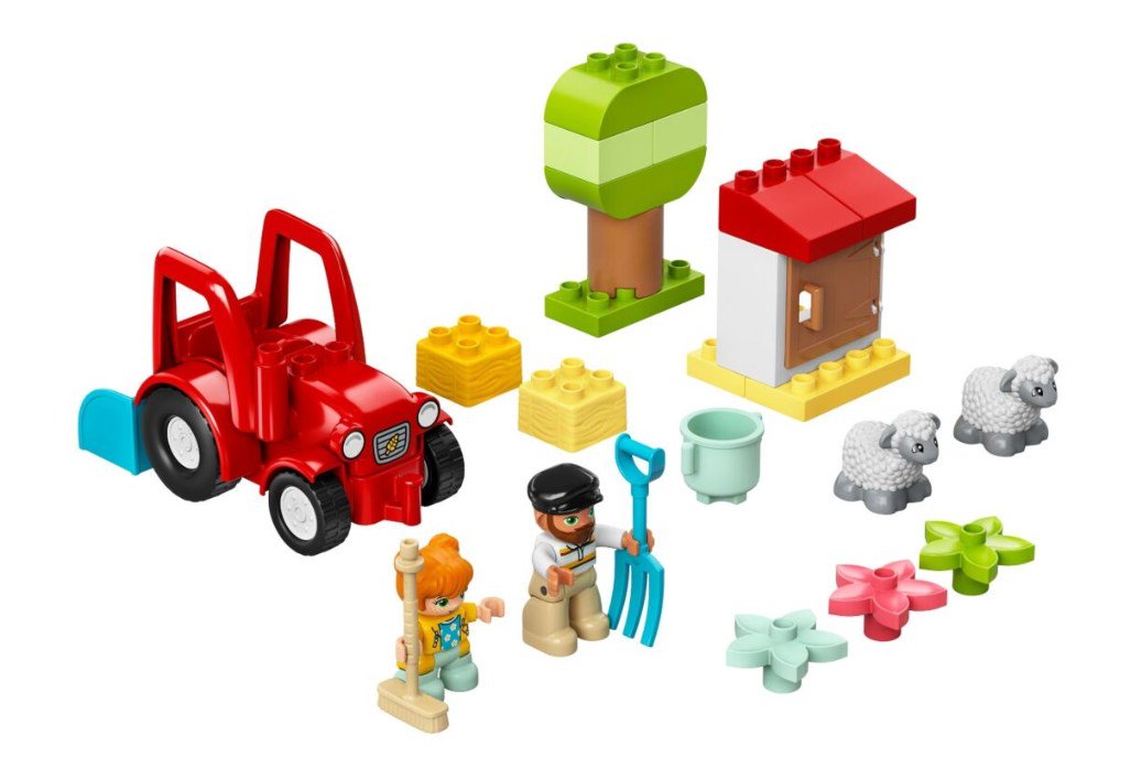 Конструктор Lego Duplo Фермерский трактор и животные  10950 купить,NaN