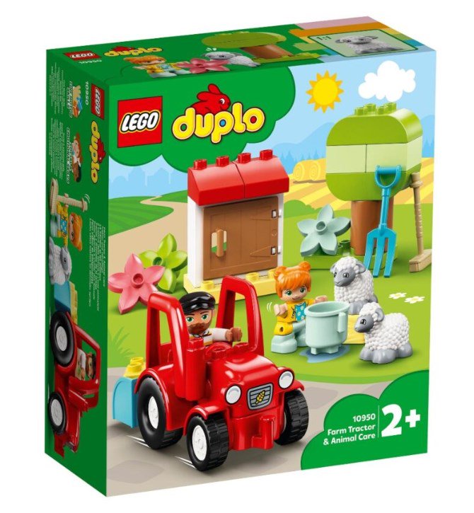 Конструктор Lego Duplo Фермерский трактор и животные  10950 купить,NaN
