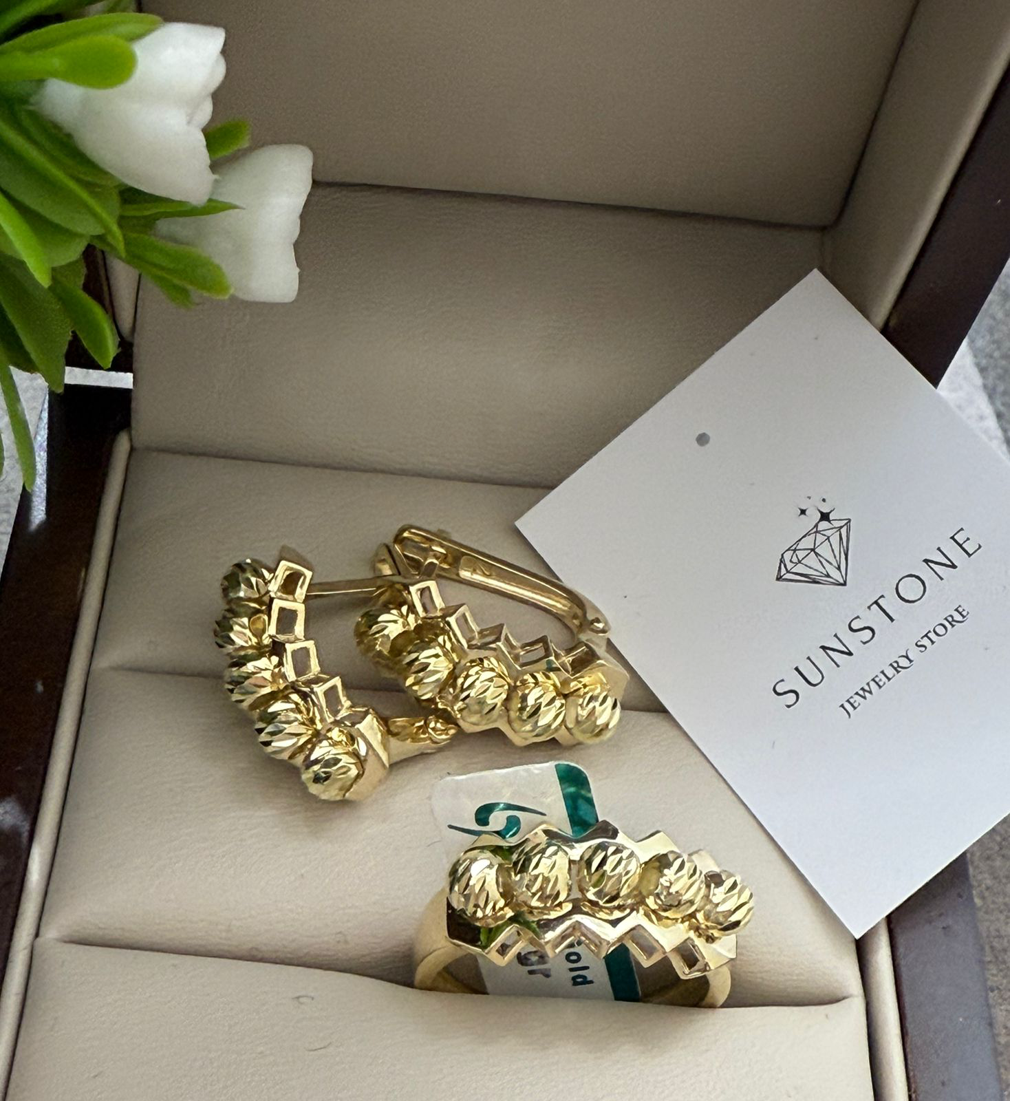 Комплект Sunstone S318 золото 7.40гр 18р купить,490000