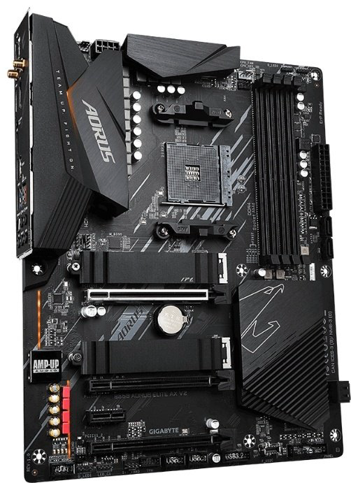 Материнская плата GIGABYTE B550 AORUS Elite AX V2 купить,NaN