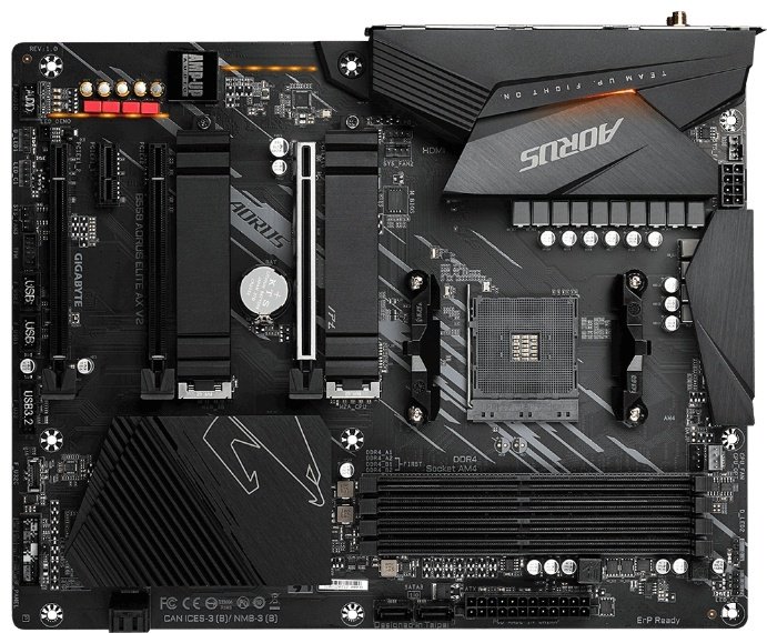 Материнская плата GIGABYTE B550 AORUS Elite AX V2 купить,NaN