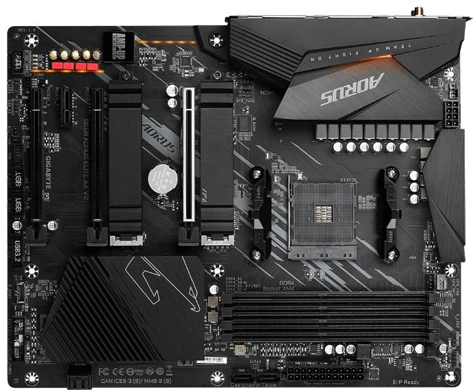 Материнская плата GIGABYTE B550 AORUS Elite AX V2 купить,NaN