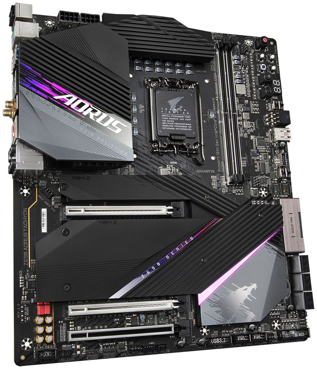 Материнская плата GIGABYTE Z690 AORUS TACHYON - ForteMarket Материнская плата GIGABYTE Z690 AORUS TACHYON купить,379990