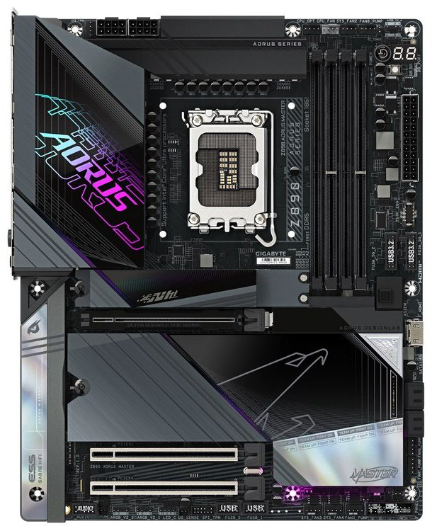Материнская плата GIGABYTE Z890 AORUS MASTER (REV1.0) купить,NaN