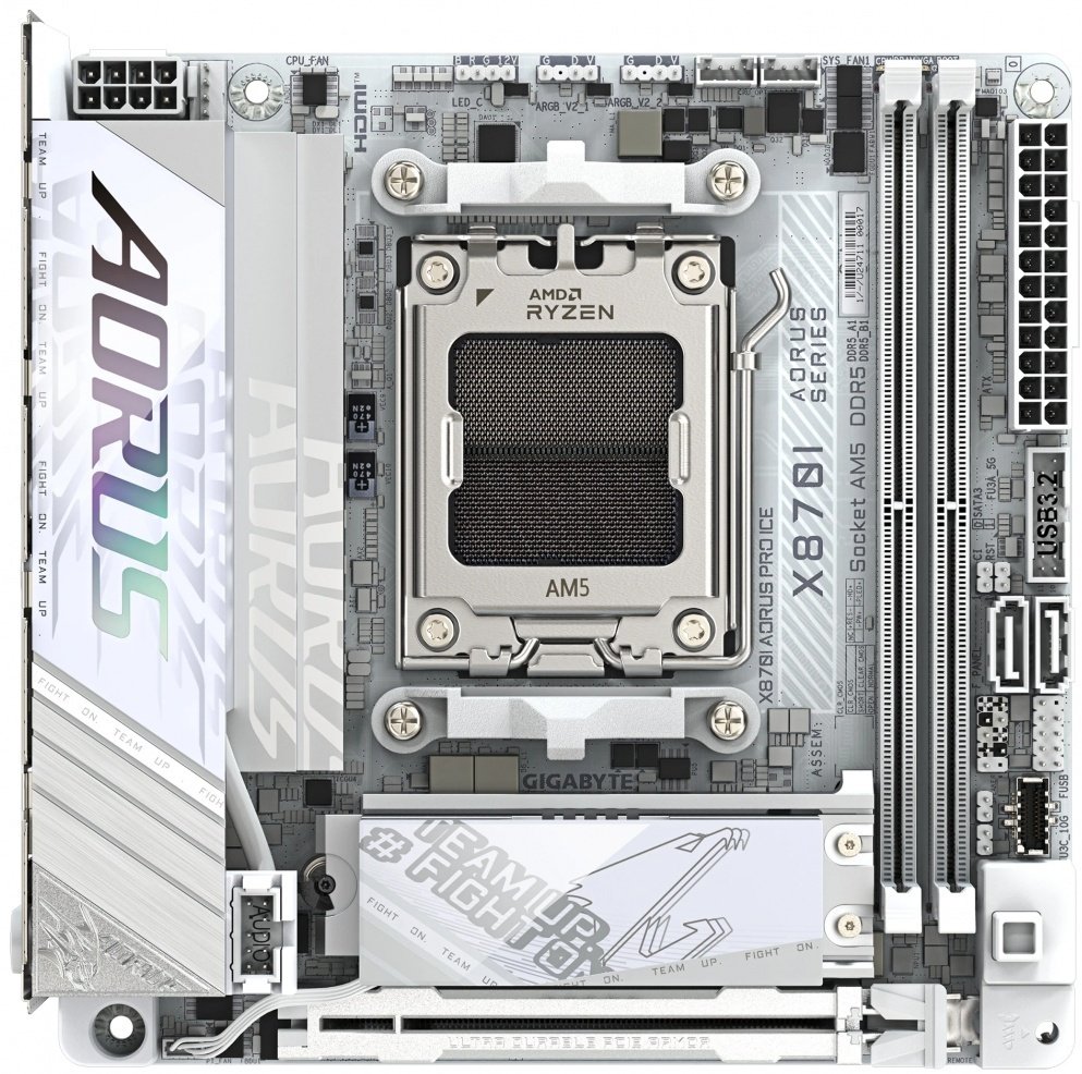 Материнская плата GIGABYTE X870I AORUS PRO ICE купить,NaN
