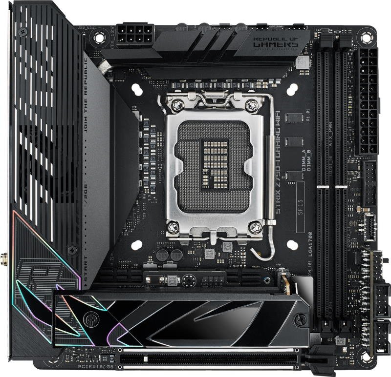 Материнская плата ASUS ROG STRIX Z790-I GAMING WIFI купить,NaN
