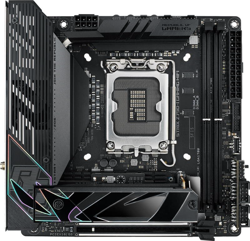 Материнская плата ASUS ROG STRIX Z790-I GAMING WIFI купить,NaN