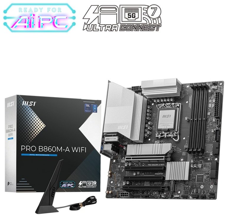 Материнская плата MSI PRO B860M-A WIFI купить,134360