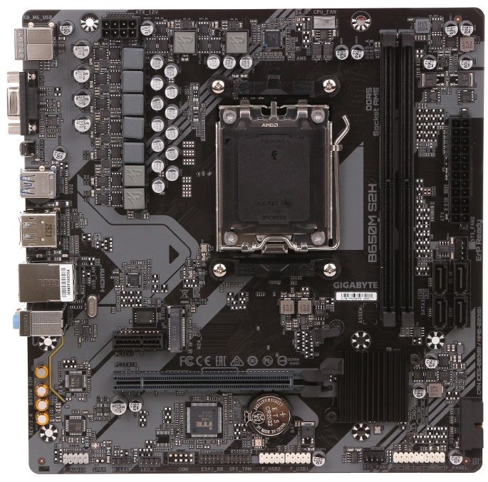 Материнская плата GIGABYTE B650M S2H (REV1.4) купить,NaN