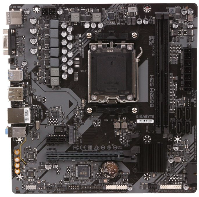 Материнская плата GIGABYTE B650M S2H (REV1.4) купить,NaN