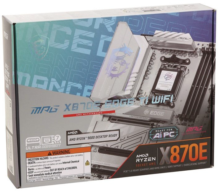 Материнская плата MSI MPG X870E Edge TI WiFi купить,267248