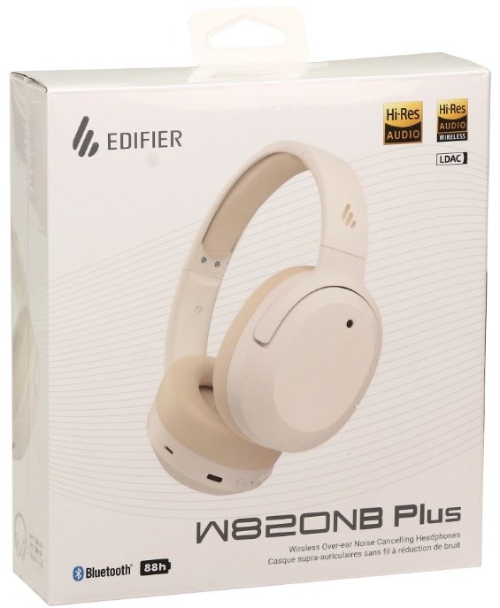 Наушники Edifier W820NB Plus v.2025 бежевый