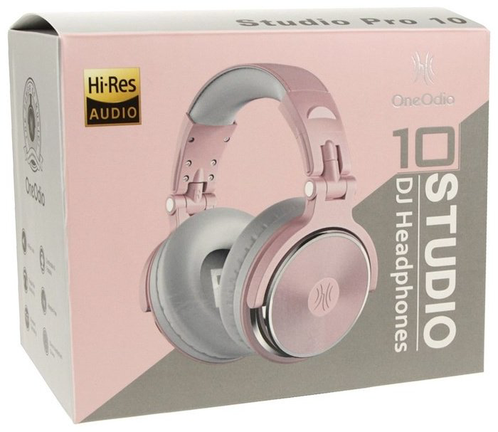 Наушники OneOdio Studio Pro 10 бело-розовый купить,NaN